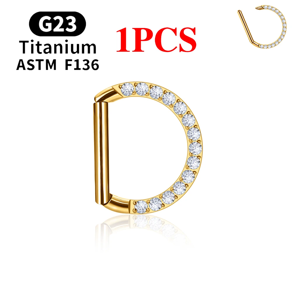 1PCS Gold Color