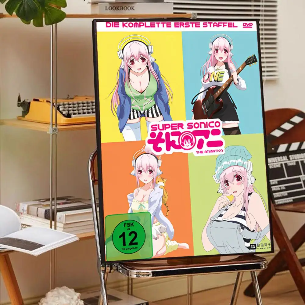 Super Sonico Game Good Quality Prints and Posters Whitepaper