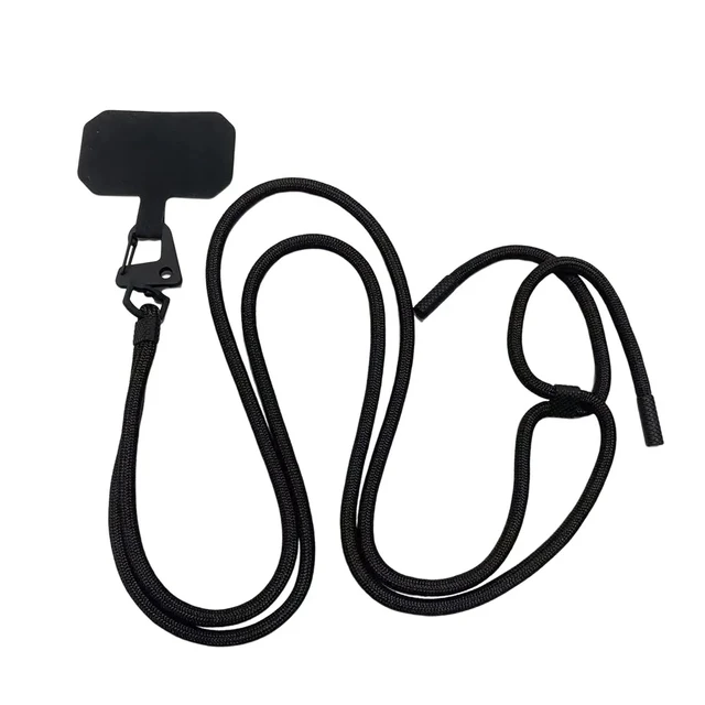 Crossbody Lanyard Necklace Strap Universal Mobile Phone Adjustment Long Hanging Rope With Clip Anti-Lost Lanyard 3