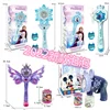 Disney cute Frozen Windmill Bubble Stick Automatic Lighting Music Fairy Stick Bubble Toy Girl Toy without bubble liquid 1