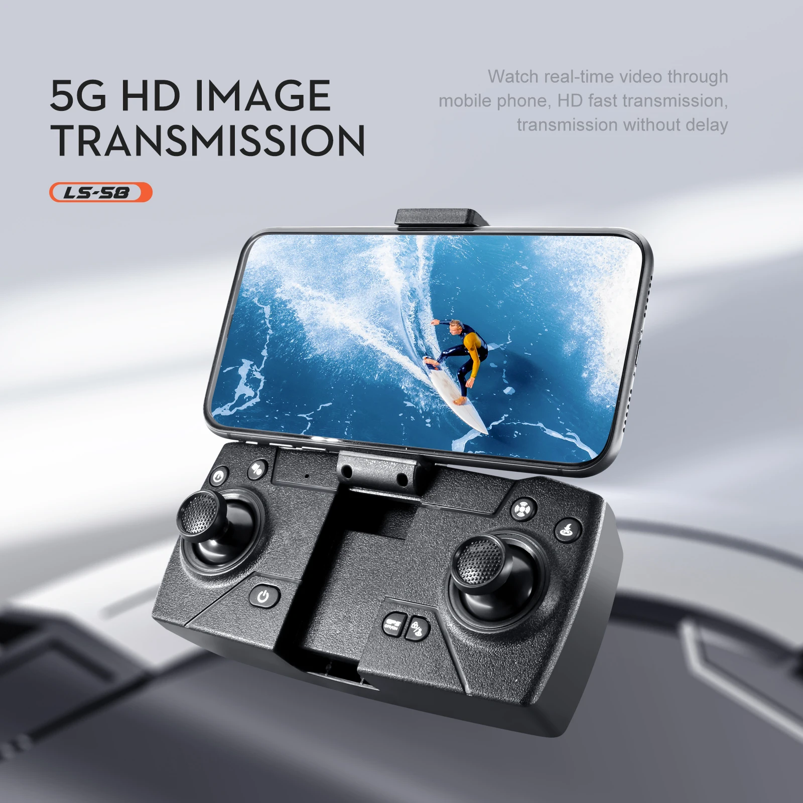 Drone M33 Max 4K UHD – Double Caméra 6K, GPS, Flux Optique, Moteurs Brushless, évitement D'obstacles, Télécommande écran Incluse, 20 Min De Vol