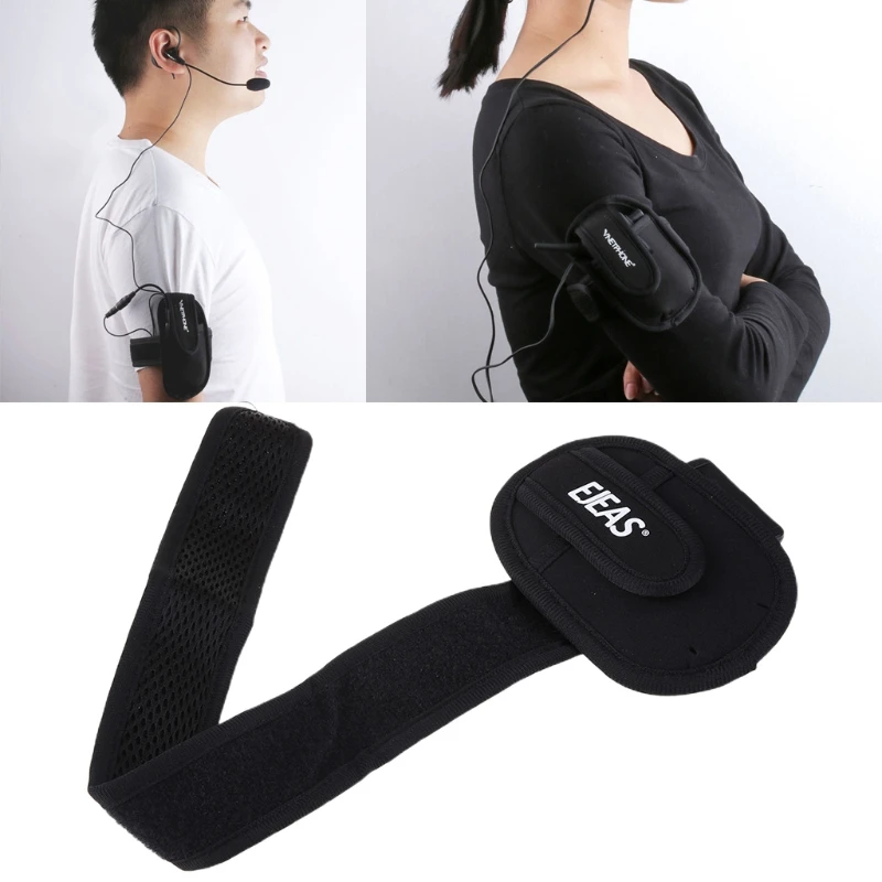 Interphone Bag Case Referee Interphone Armband Bag Headset Armlet Headset Rider Portable Bag Case