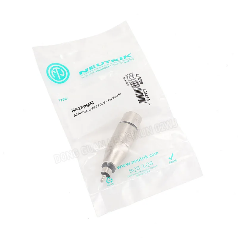 NA2FPMM XLR-Buchse auf Cinch-Stecker-Adapter, symmetrisch auf unsymmetrischer Audio-Konverter, hochwertiges Original für professionelle Audio – Detail 11