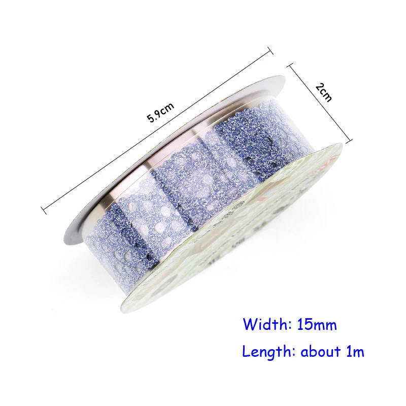 Kawaii DIY Handmade Photo Album Decorated Lace Tape Aesthetic Stationery Scrapbooking Diary Decoration Washi Tapes 2 Rolls