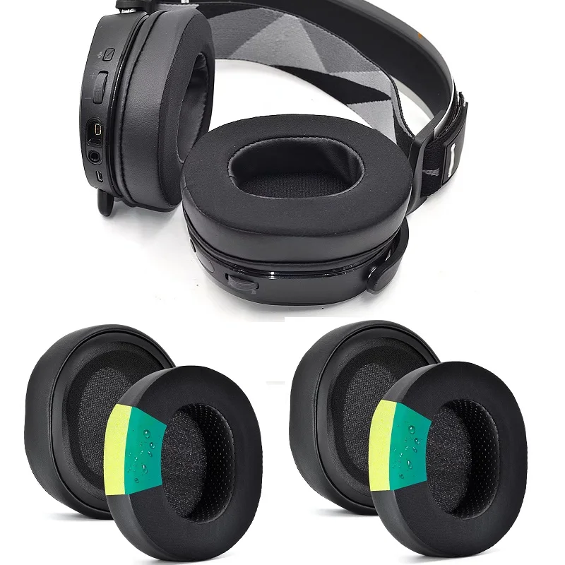 

Upgraded Cooling Gel Ear pads for SteelSeries Arctis Pro 3/5/7/9/9X Headphones Earpads Ear covers Original Headband tape