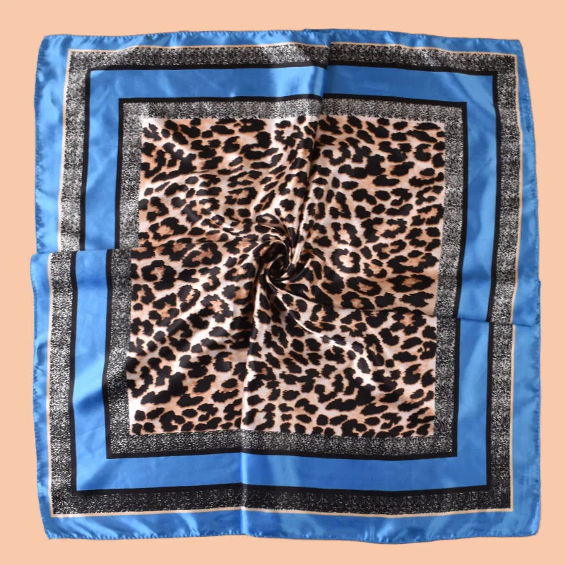 1 Stück Damen Sexy Leopardenmuster Gewebter Schal Großer Modischer Kopfschal Reise Party Damen Seidenschal Vielseitiger Wickelschal Stilvoll – Detail 22