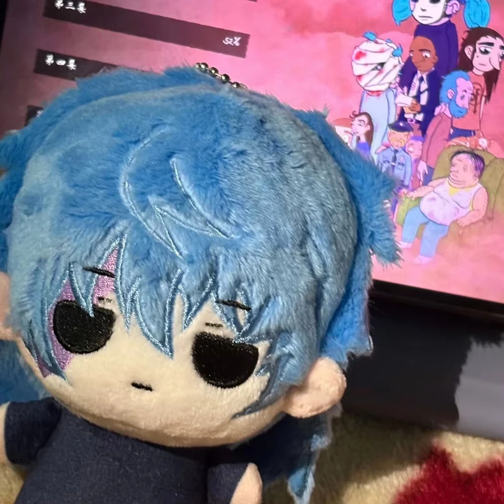 Game Sally Face Sal Cosplay Doll Plush Stuffed Dolls Cotton Figure Plushie Soft Halloween Accessories Props