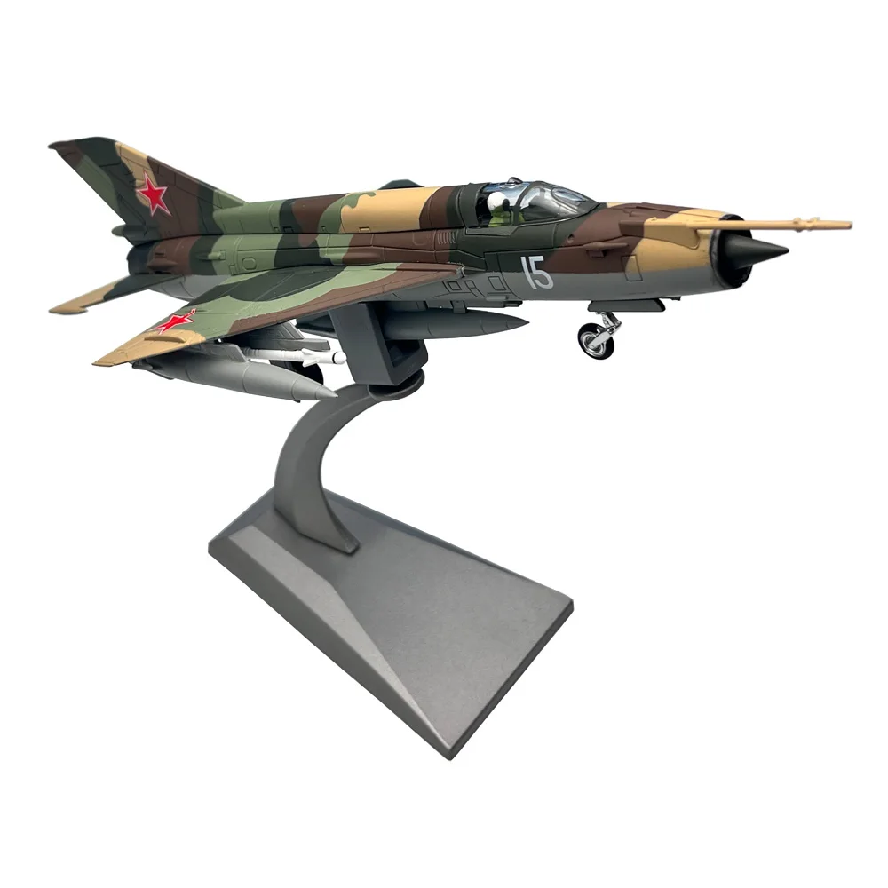

1/72 Scale Soviet MiG-21 Mig21 Fishbed Jet Fighter Plane Aircraft Airplane Diecast Metal Plane Aircraft Model Children Gift Toy