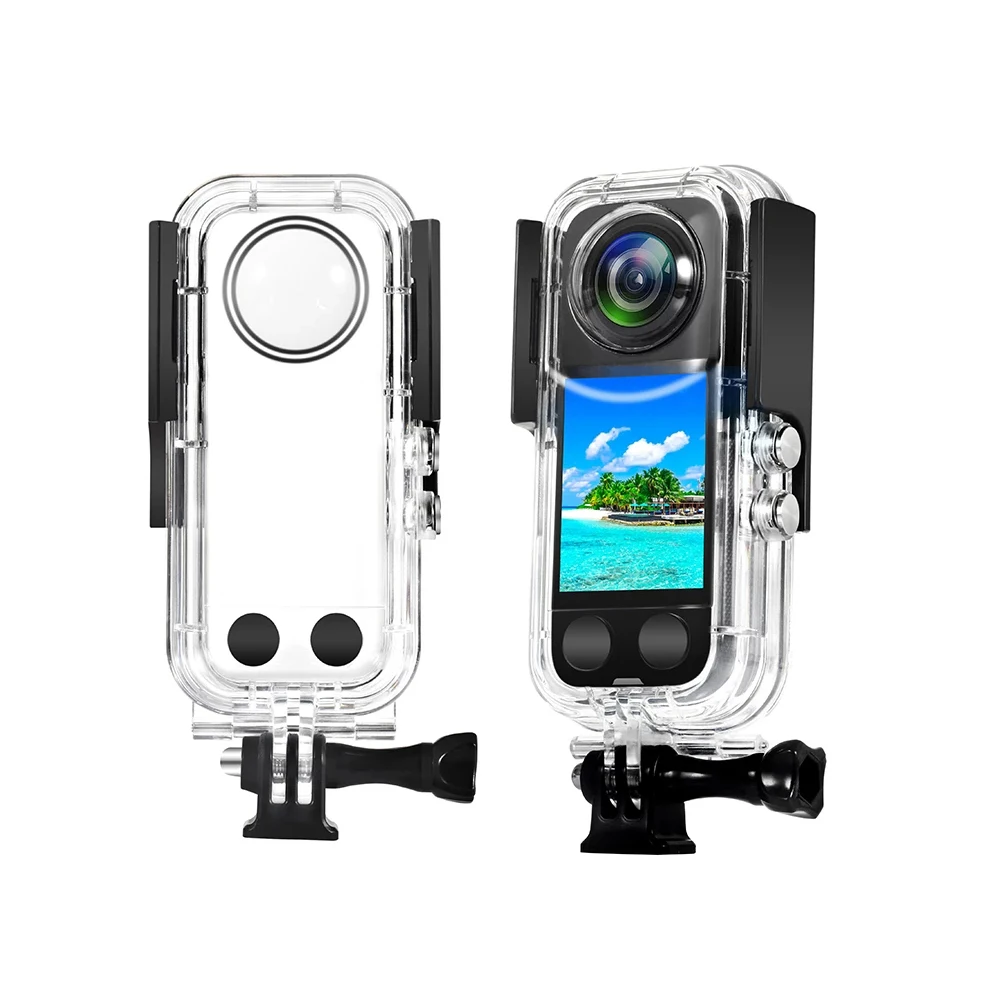 

Водонепроницаемый чехол для Insta360 X3, защитный чехол для подводной съемки Insta360 ONE X3, аксессуары для панорамной камеры