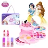 Disney girls Snow White princess elsa real Cosmetics Make up set Beauty makeup box With original box kids birthday gift 1