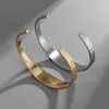 Catholic Priests and Saints Saint Benedict Cuff Bracelet for Men Women Simple Stainless Steel Exorcist Amulet Wrist Jewelry Gift 2