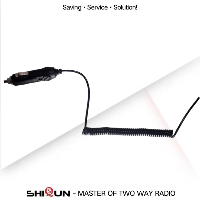 Quansheng UV-K5 Battery Eliminator UV-K6 UV-K58 UV-5R Plus Car Charger Original Two Way Radio Accessories 12V-24V Walkie Talkie