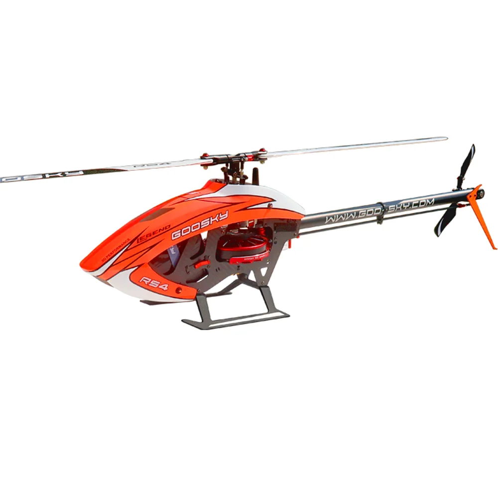 GooSky RS4 6CH 3D 다이렉트 드라이브 브러시리스 모터 400 클래스 플라이바리스 RC 헬리콥터 베놈 키트 버전