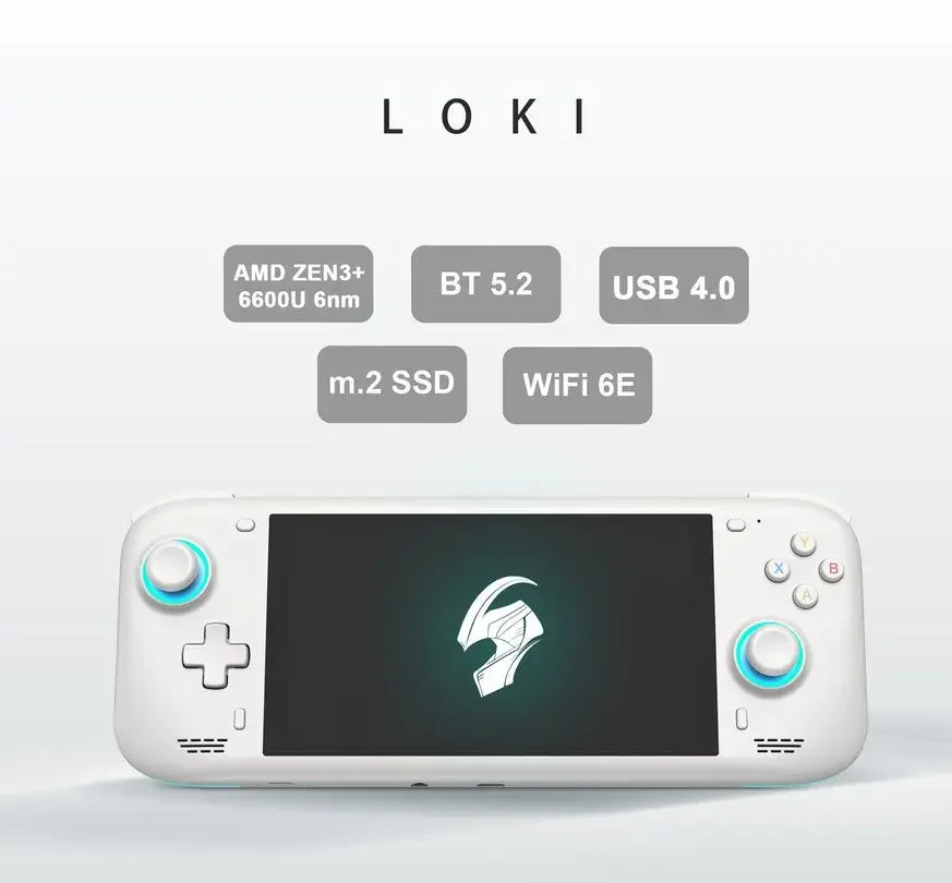 

YYHC Loki mini Pro Retro gaming handheld wifi-6 bt5.2 6 inch touch screen tablet With 8G +128G Retro Portable Game Console