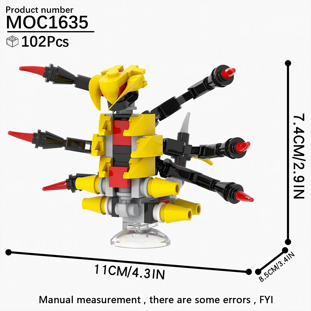 MOOXI 아이디어 펫 엘프 애니메이션 피규어 아르세우스 다이알가 팔키아 기라티나 성인용 블록 세트 MOC 브릭 모델 키트 장난감 어린이 선물