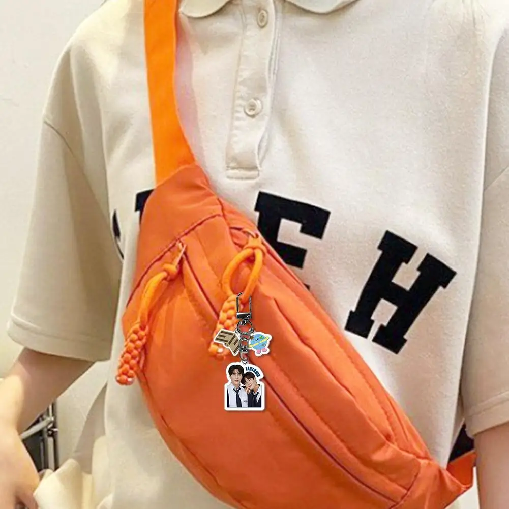 Acryl-Schlüsselanhänger und Rucksack-Anhänger, Schlüsselanhänger mit thailändischen Prominenten-Motiven, Acryl-Schlüsselanhänger, Cartoon-Taschenanhänger, Schlüsselring-Accessoires – Detail 16