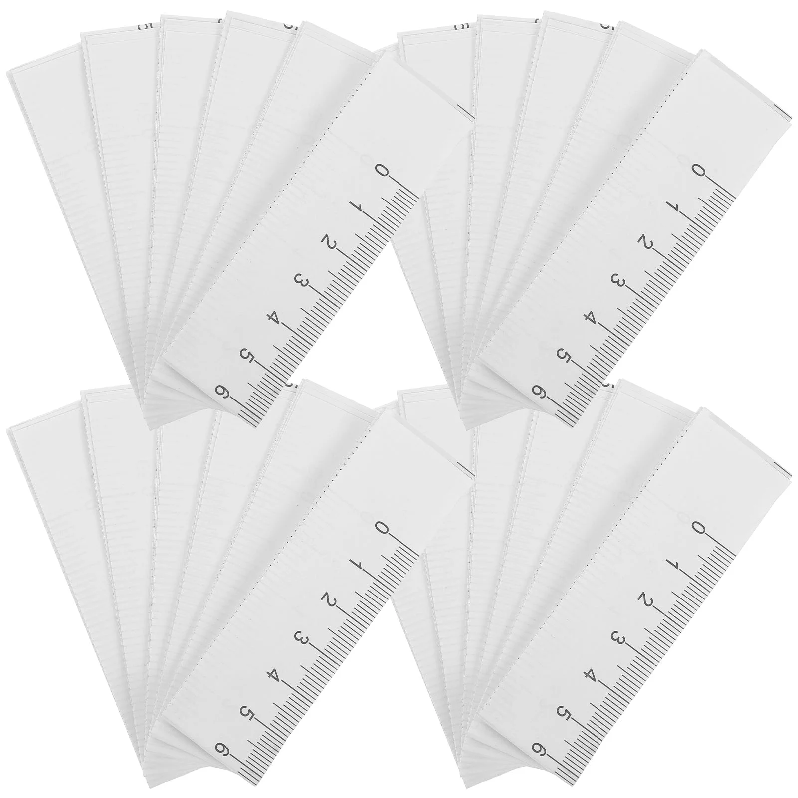 

Disposable Double-sided Paper Tape Measure Wound Measuring Rulers