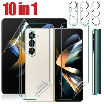 Fold7 Pellicola idrogel morbida a copertura totale per Samsung Galaxy Z Fold 5 6 7 HD Protezione schermo trasparente Protezione galss temperata per fotocamera