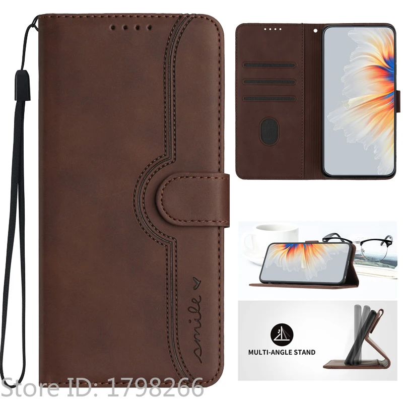 Luxury Pattern Flower Leather Phone Case - Flip Cover Wallet with Card Holder