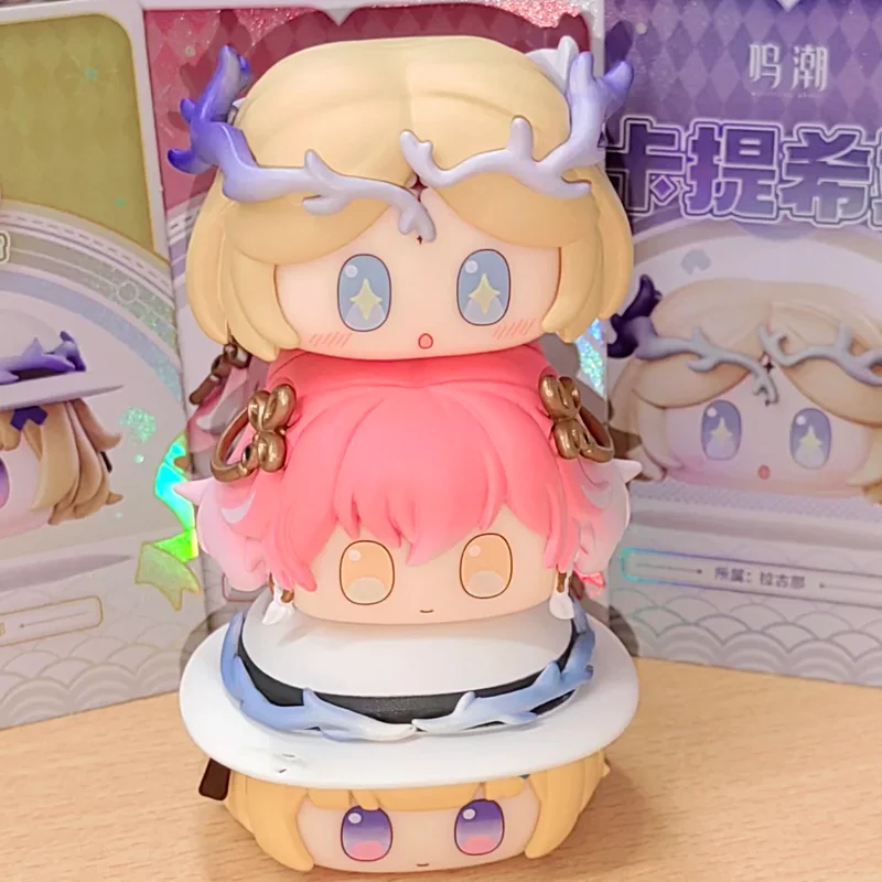 Caja ciega de la serie Wuthering Waves, caja misteriosa Kawaii, decoración de escritorio, figura de Anime, regalo de Navidad, juguete de moda - AliExpress 26