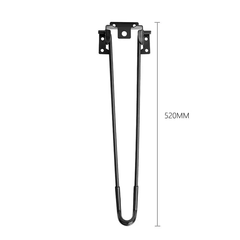 Metal Folding Table Leg for DIY Furniture – Home, Bench, Desk, Coffee Table Accessory