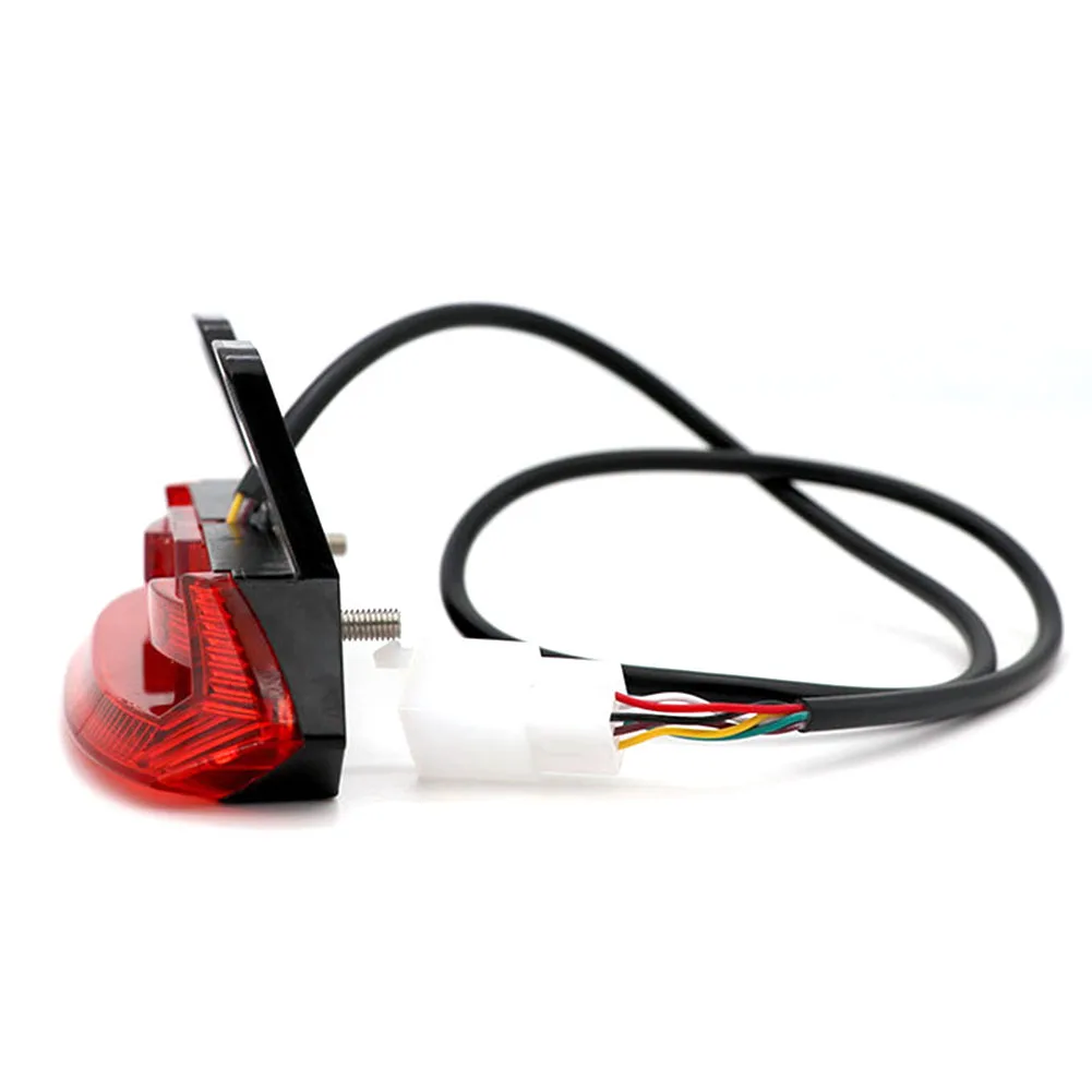

Taillight Bike Taillight Turn Signal 12V 140x60mm ABS Brake Light Ebike Electric Bicycle Rear Lamp Electric Bicycle