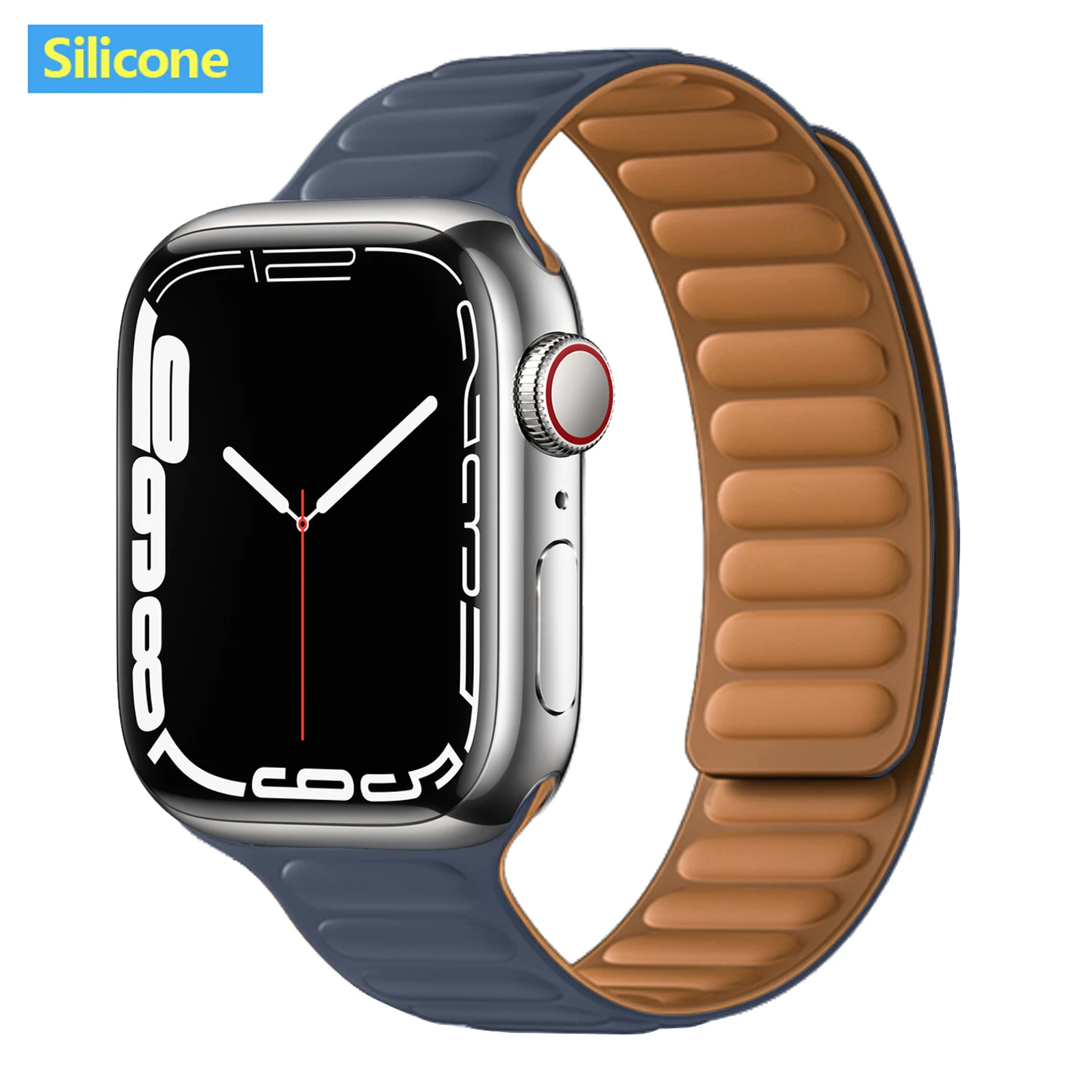 silicone dark blue