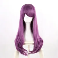 Rize Kamishiro Cosplay perruque Tokyo Ghoul Cosplay longue ondulée violet mixte résistant à la chaleur cheveux synthétiques Anime perruques 4