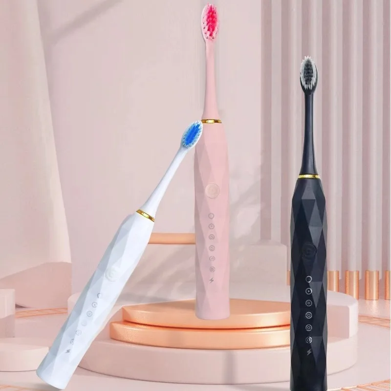 Fully automatic soft bristled Electric Toothbrush for adults children universal charging six modes electric toothbrush