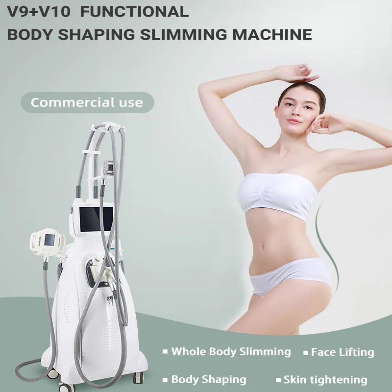 

V9+V10 Vela Body Shape Professional FUNCTIONALBODY SHAPING Multifunction Vacuum Roller Sculpting Slimming Beauty machine