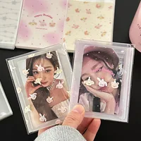 50pcs/Set Ins Style Cute Pet Self-Adhesive Bag Girl Mini Photocard Cover Candy Packaging Bag Small Gift Ornament Packing Bag 1