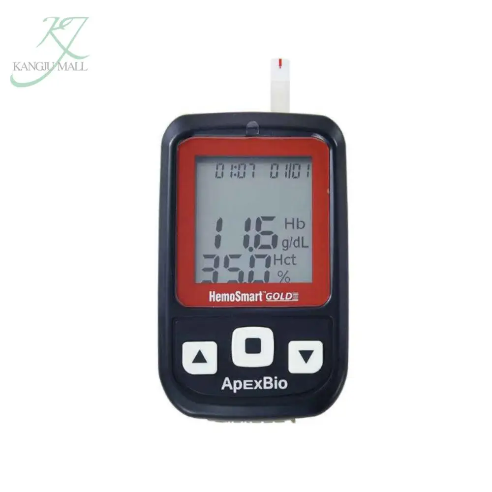 Hb Hemoglobin Meter Test Measuring System Analyzer Anemia Monitor With Strips Health Machine 1 Meter 50 Strips/50Strips No