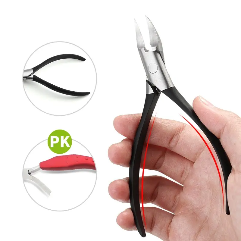 Paronychia Improved Stainless Steel Nail Clippers Trimmer Lngrown Pedicure Care Professional Cutter Nipper Tools Feet Toenail nail clipper nail clippers toe nail clipper nail clipper set manicure nail clipper set nail care kit manicure pedicure kit manicure sets manicure set nail clippers kit
