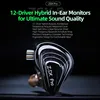 KZ ZSX Pro 12 Driver Hybrid in-Ear Monitor Earphone Ultimate Sound Quality Bass HiFi Audio Audiophile Headphones 2
