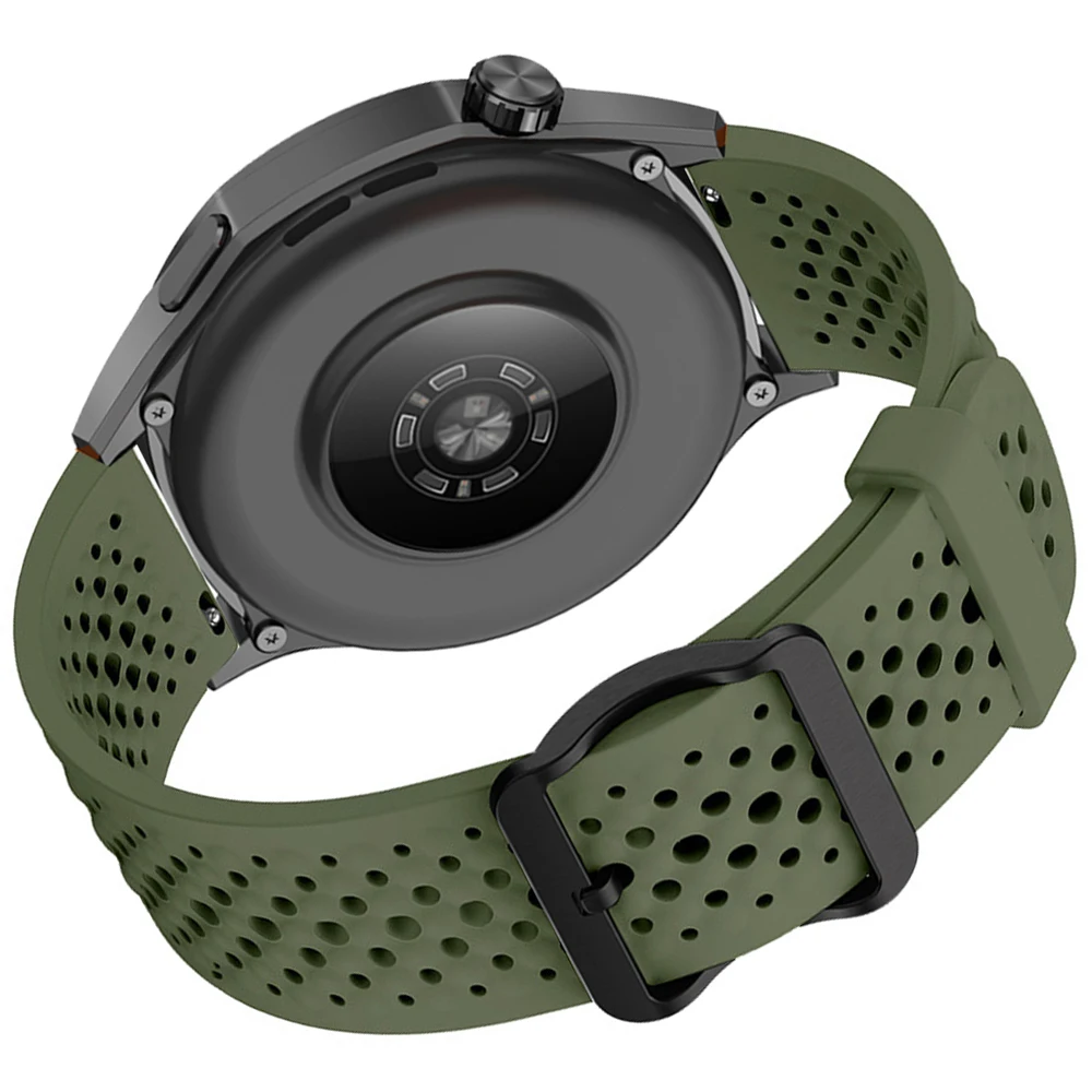 22mm Soft Silicone Sports Band Replacement Bracelet