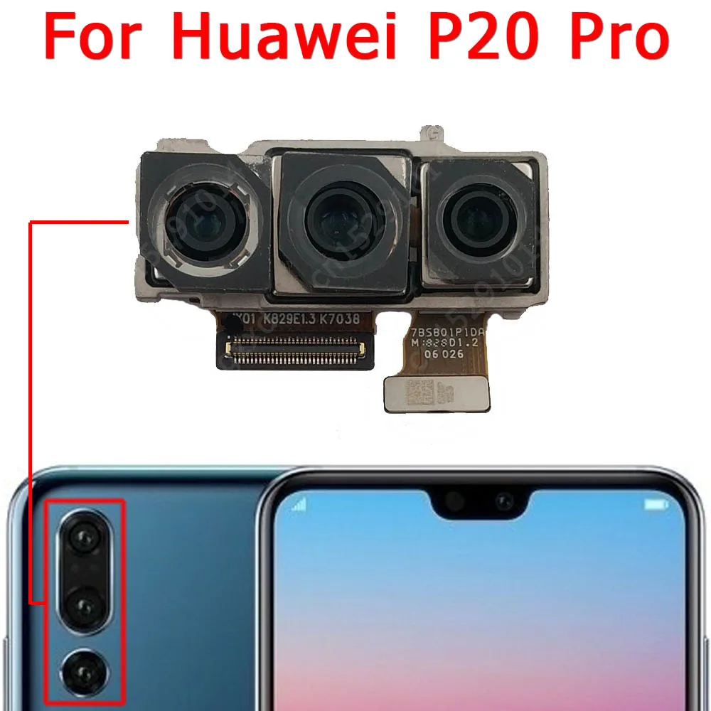 Rear Camera Module Backside View Flex Replacement Spare Part