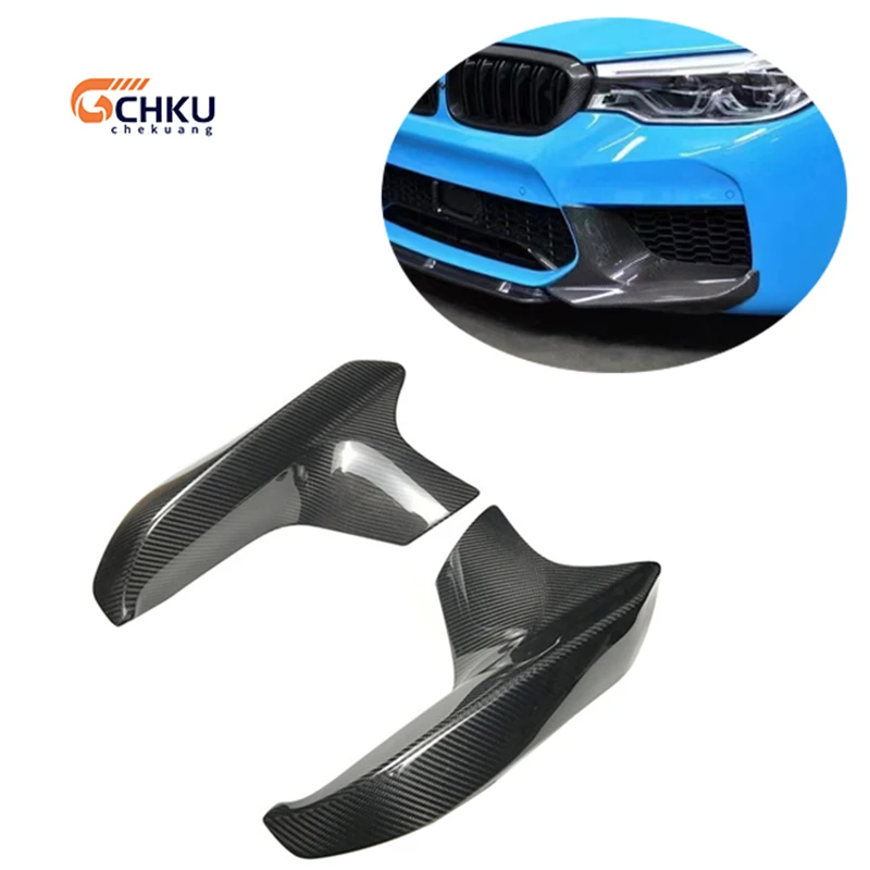 

For 2018-2022 BMW F90 front bumper carbon fiber front corner splitter