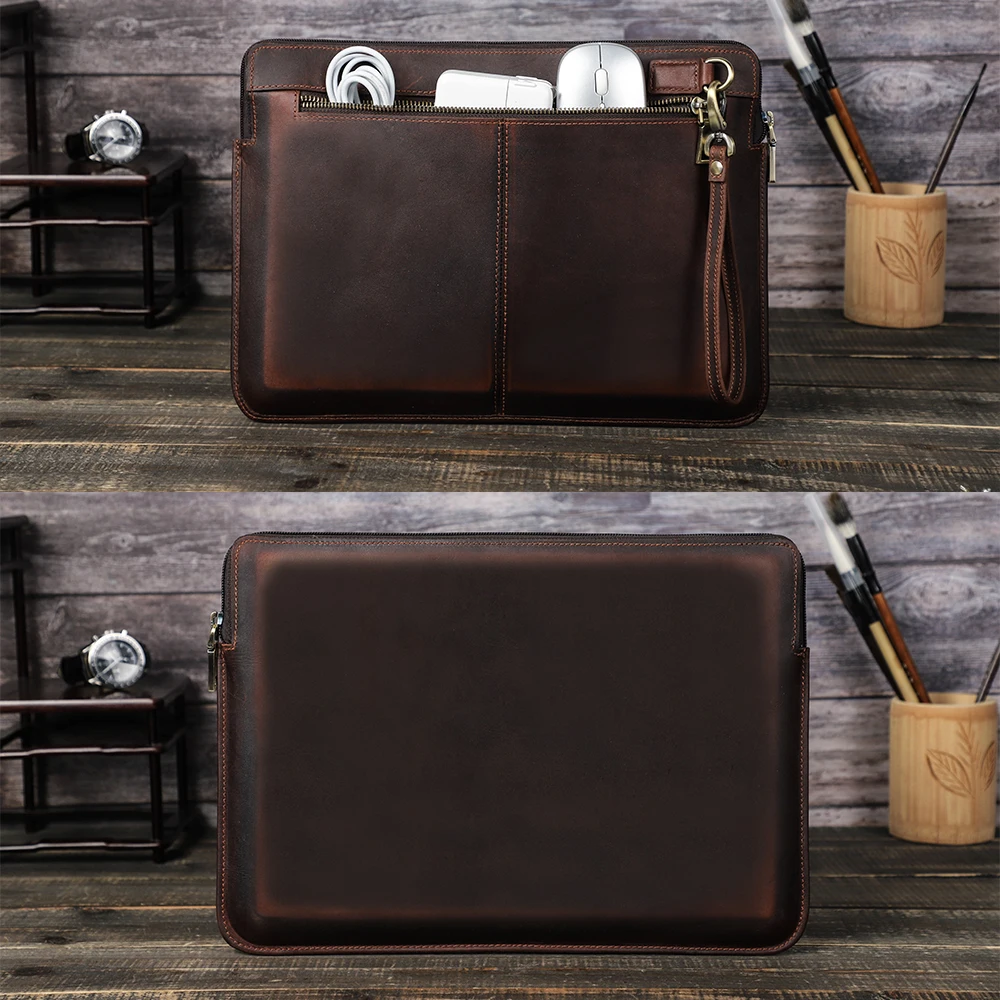 Capa de Couro para Laptop para Macbook Air 13 A2337 A2338 Chip m1 Pro 13 Pro 15 Macbook Pro 14 Mac Book Pro 16 - Imagem 6