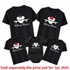 New Disney Bound Family Matching Shirts Cotton Dad Mom Kids Tees Baby Rompers Funny Mickey Minnie Airplane Disney Trip Outfits 3