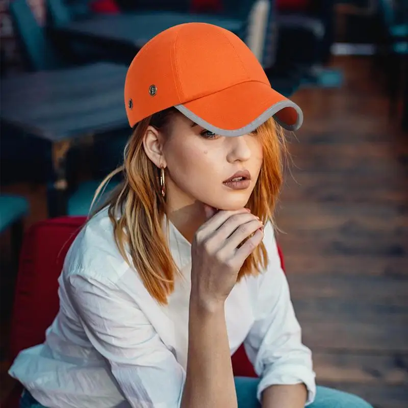 Safety Men Baseball Hats Breathable Baseball Style Scooter Helmets Anti-collision ABS Inner Shell Biker Scooter Touring