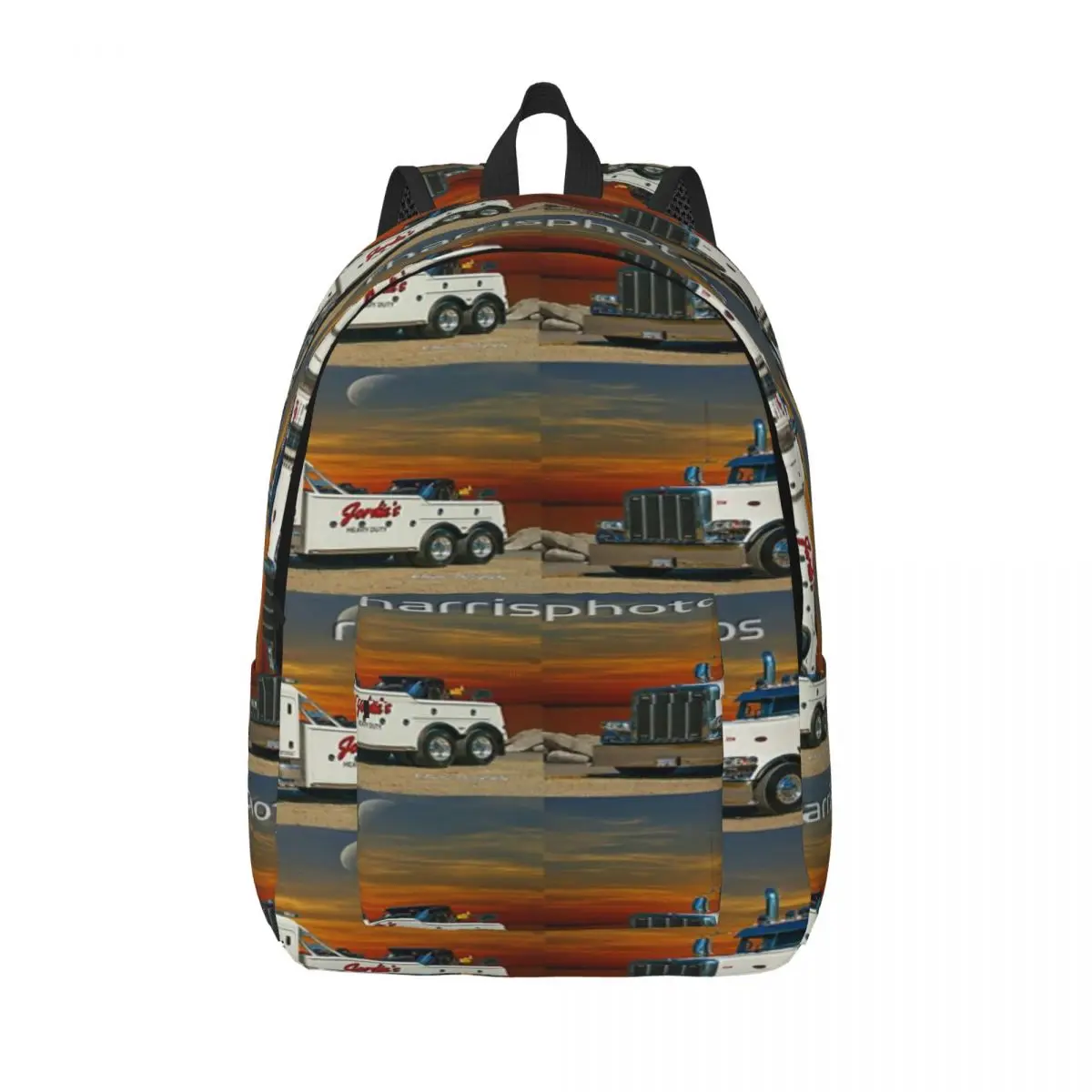 Peterbilt Tow Truck Zaino Semplice Ed Elegante Zaino In Tela Zaino Da Viaggio
