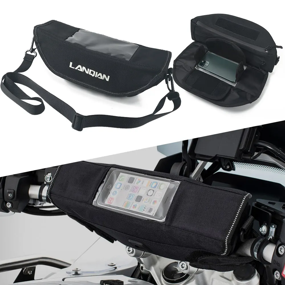 Sac De Guidon Universel Avec Écran Tactile, Sacs De Rangement Pour Téléphone, Bmw F900R F900Poly R100 R100Cs R100Gs R 100 Gs Pd/R/Rs/Rt/S/T/7