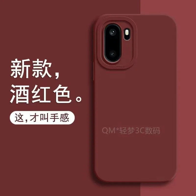 Fashionable Liquid Silicone Shockproof Case with Lens Protection