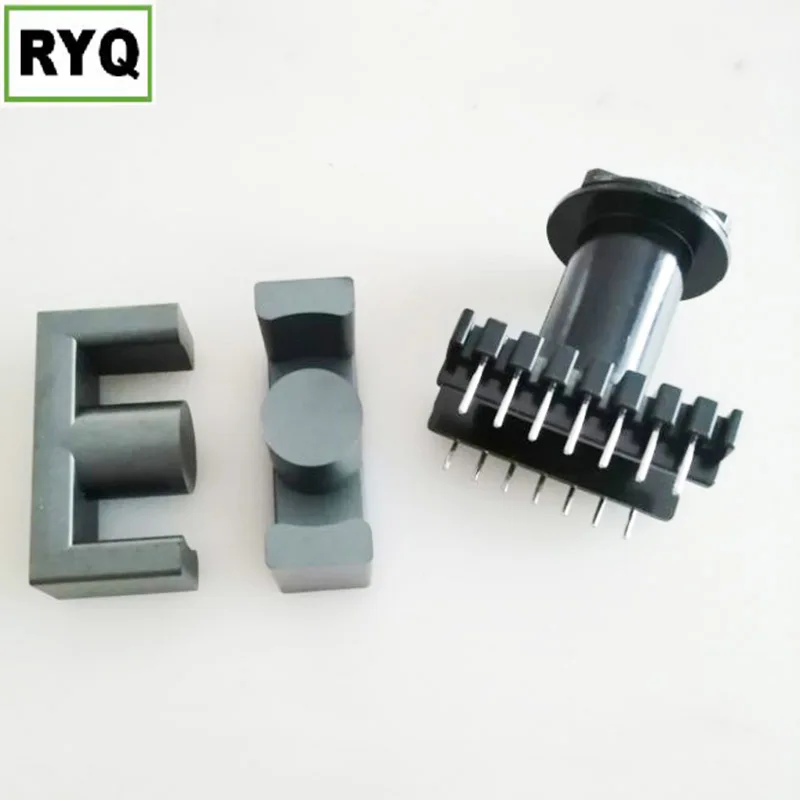 

5 Sets ETD42 EC42 ER42 ETD44 ER44 EC44 Ferrite Core + Bobbin Magnetic Mn-Zn PC40 Anti-Interference For Transformer Inductor