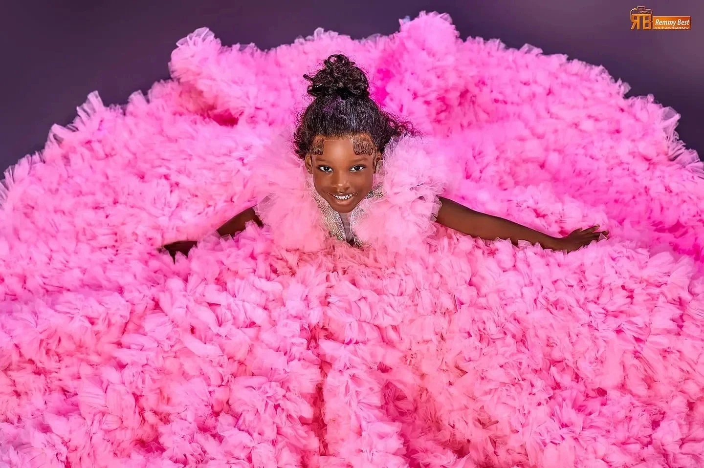 Flower Girl Dresses Wedding Tulle Beaded Ruffles Floor Length Girl Kids Birthday Party First Holy Communion Gowns flower girl dresses