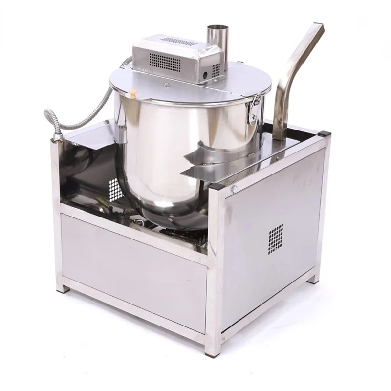 High capacity Commercial Spherical Popcorn Machine Gas/Electromagnetic Heating Fully-automatic Caramel Popcorn Making Machine