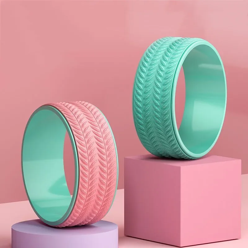 Yoga Wheel Open Back Massage Equipment Beginners Bend Down Artifact Dharma Pilates Ring Sport Fitness Accessories Bodybuilding