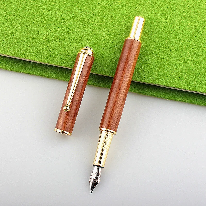 Dikawen 8026 Luxury Fountain Pen High Quality Metal Inking Pens For Office  Supplies School Supplies - Fountain Pens - AliExpress