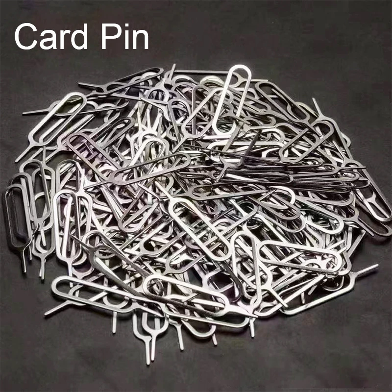 Mobile Phone Eject Sim Card Tray Open Pin Needle Key Tool for Universal Mobile Phone for IPhone 12 Samsung