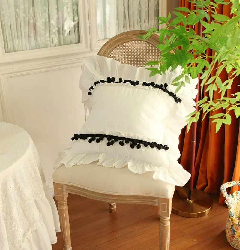 2 Housses De Coussin Fleuries Lily Oriental - Popeline Coton 26x26 Pouces - S4Sassy